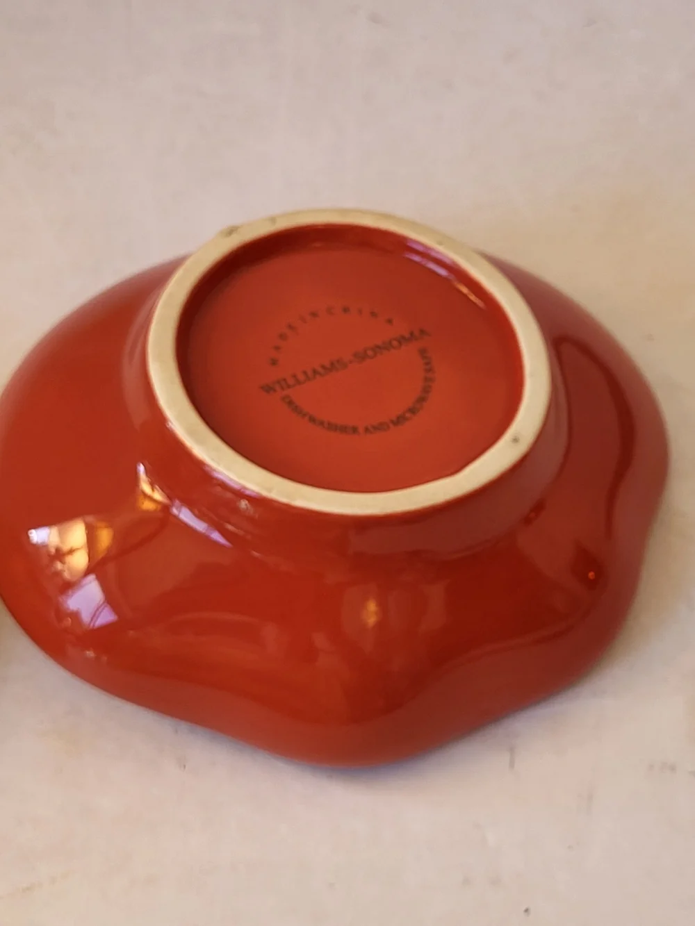 Williams-Sonoma Heirloom Tomato Dipping Bowls S/2 Red And Green